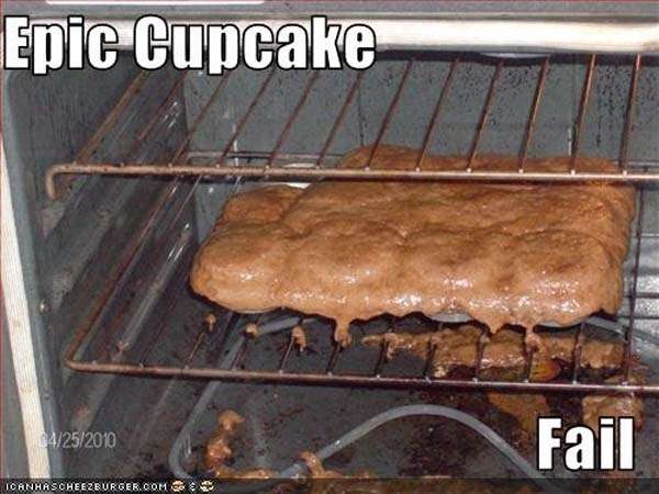 kitchen food fails - Epic Cupcake 64252010 Fail Lcanhascheezburger.Com So