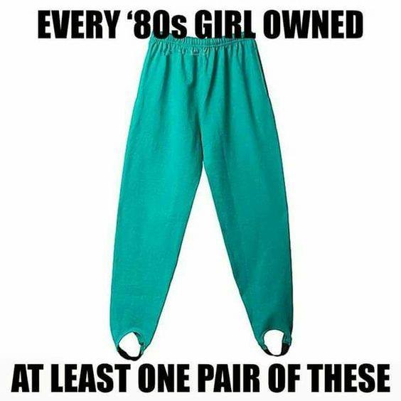 1980s - Every '80s Girl Owned W Ww At Least One Pair Of These