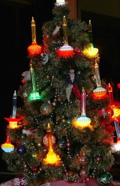 bubble light christmas tree