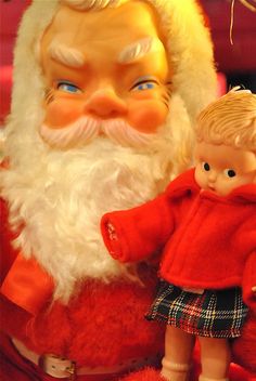 creepy santa