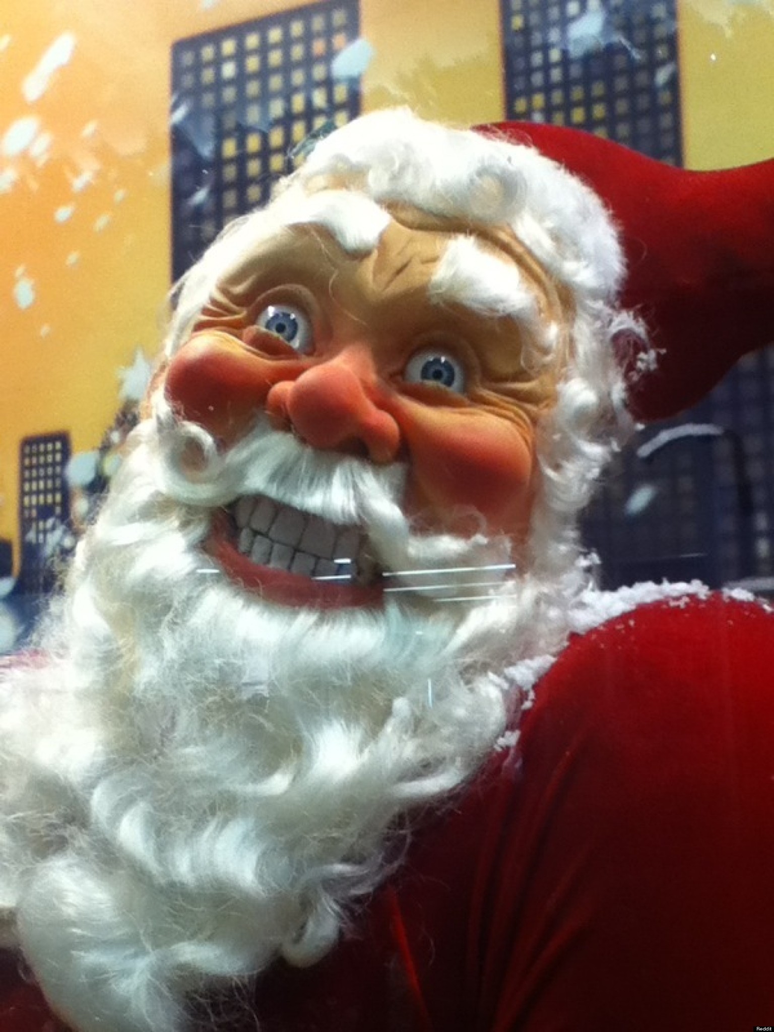 creepy santa