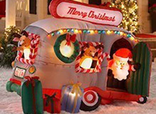 blow up christmas decoration - Merry Christmas