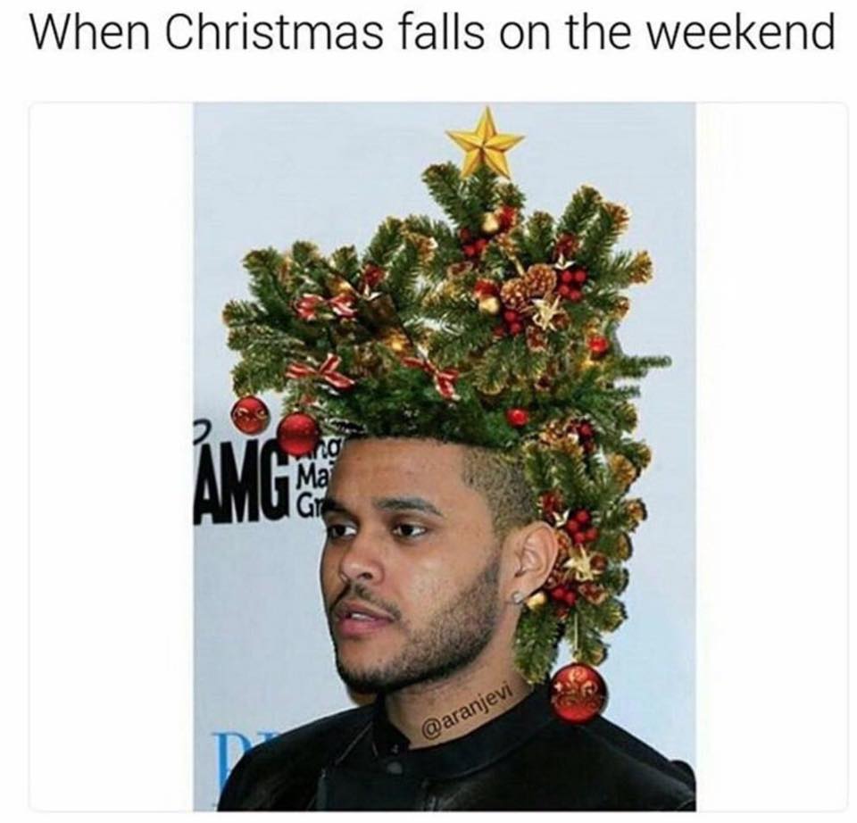 christmas falls on the weekend - When Christmas falls on the weekend