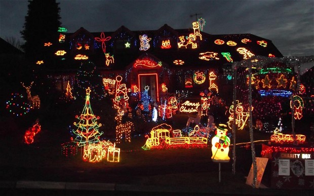 britain's craziest christmas lights