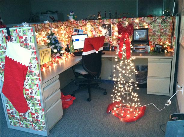 christmas desk decorations