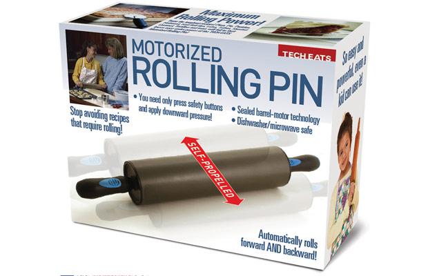 fake present box - Motorized Techeats La Rolling Pin You veed only press safety buttons and apply downward pressure! Lenze Stop avoiding recipes that require rolling Sealed barrelmotor technology Dishwashermicrowave safe SelfPropelled Automatically rolls 