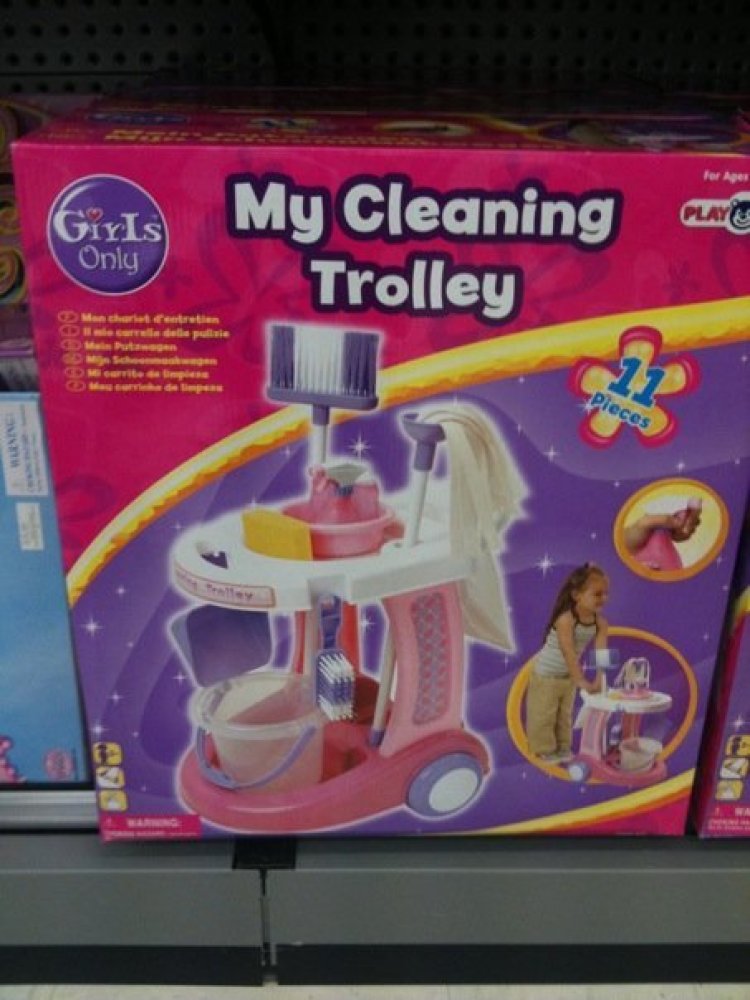 worst kids christmas gifts - Girls Only My Cleaning Trolley D Bags Mon charter e carrelli della pula Gon Carrie Were