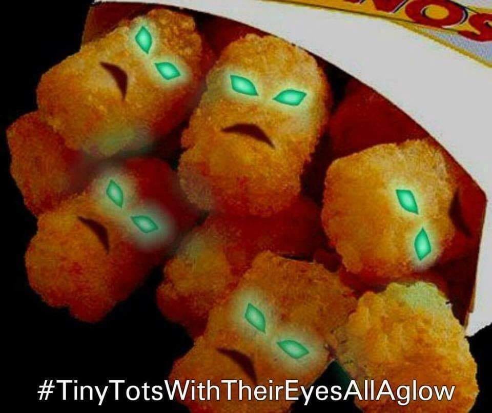 tiny tots with their eyes all aglow - TotsWith TheirEyes AllAglow