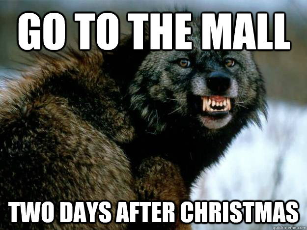 wolverine animal - Go To The Mall Two Days After Christmas kmeme.com