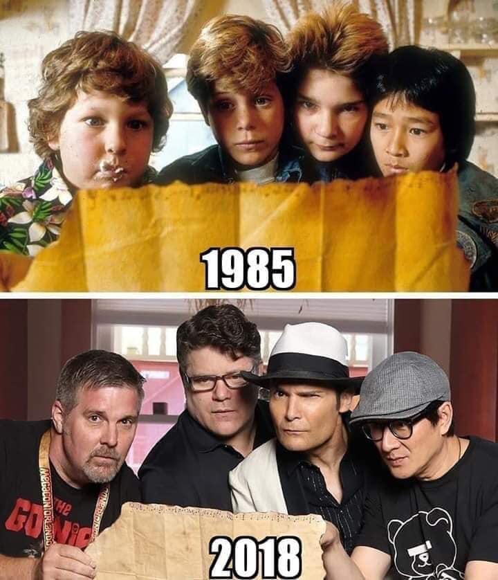 the goonies cast now and then photo