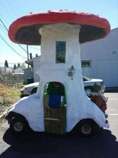 mushroom car