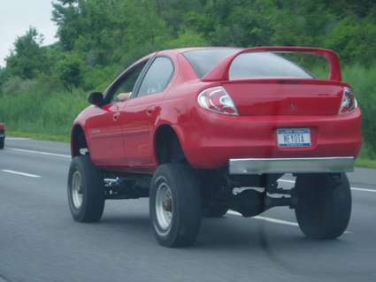lifted dodge neon