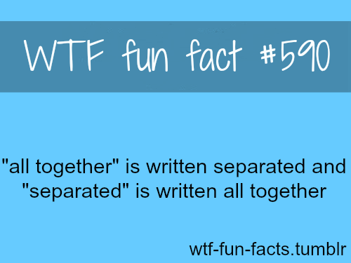 stadium australia - . Wtf fun fact "all together" is written separated and "separated" is written all together wtffunfacts.tumblr