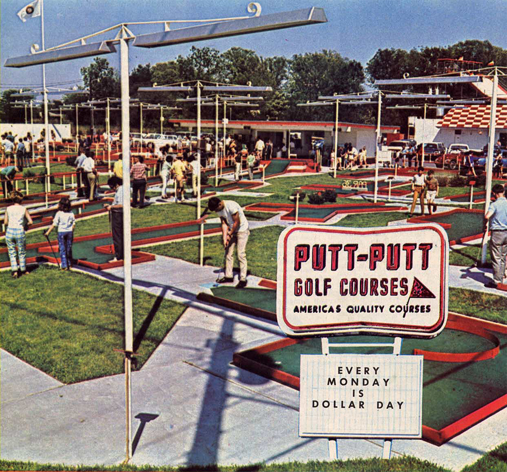 vintage putt putt golf - PuttPutt Golf Courses Americas Quality Courses Every Monday Dollar Day