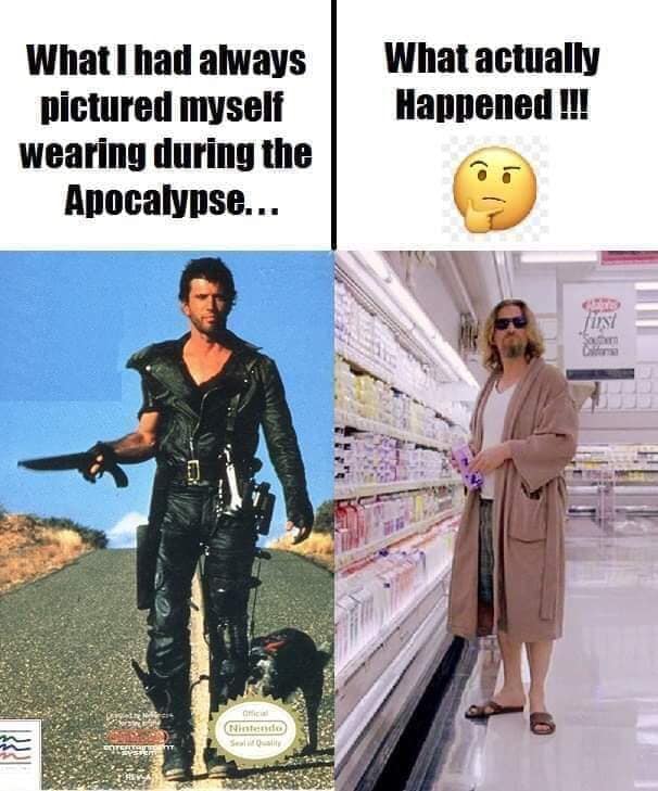 mad max 2 - What actually Happened - What I had always pictured myself wearing during the Apocalypse