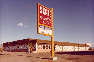 signage - Skate County restaurant