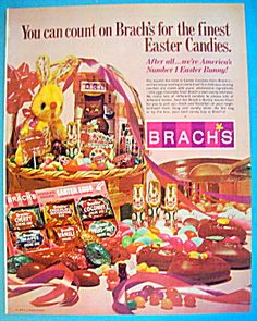 1970's easter candy - You can count on Brachs for the finest Easter Candies. All...wering Norli Brachs Vet
