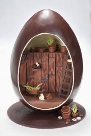 chocolate showpiece easter