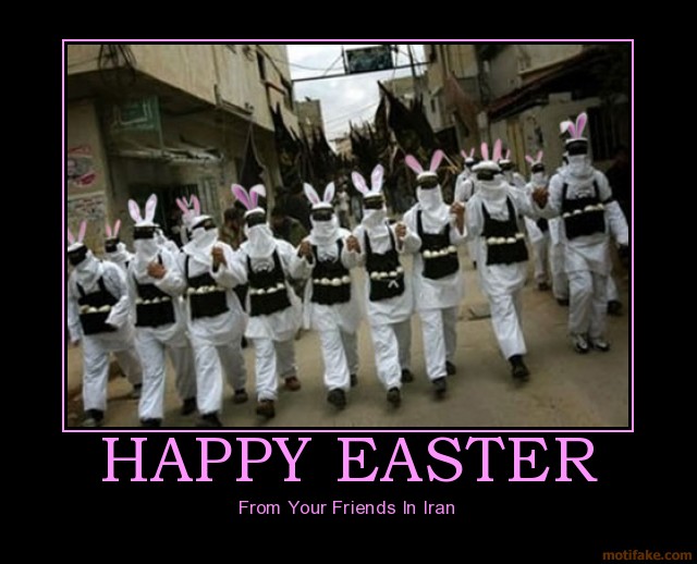 military - Happy Easter From Your Friends In Iran motifake.com