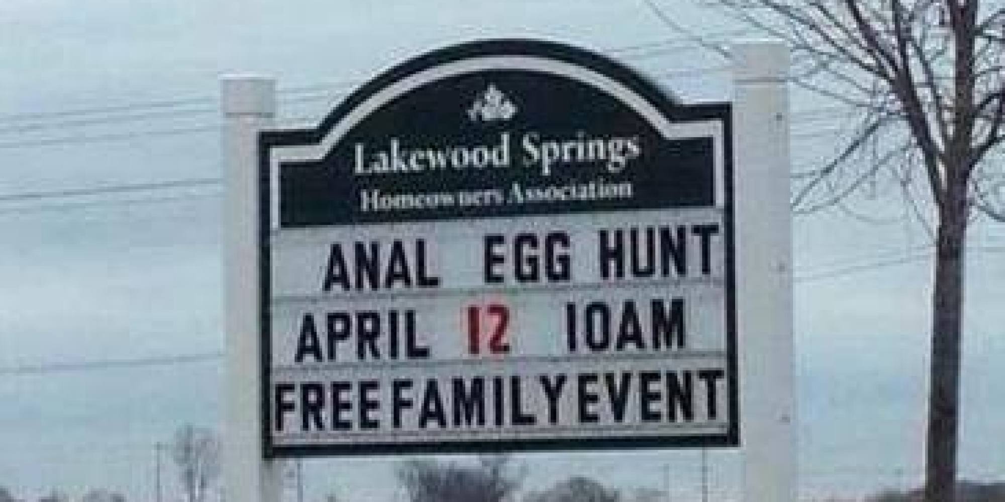 messed up easter - Lakewood Springs Homo en Association Anal Egg Hunt April 12 10AM Free Family Event