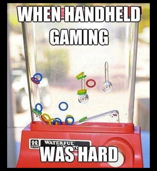 games - When Handheld Gaming Waterful Was Hard