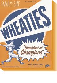 breakfast of champions - FamilySize Wheaties Breakfast of Champions