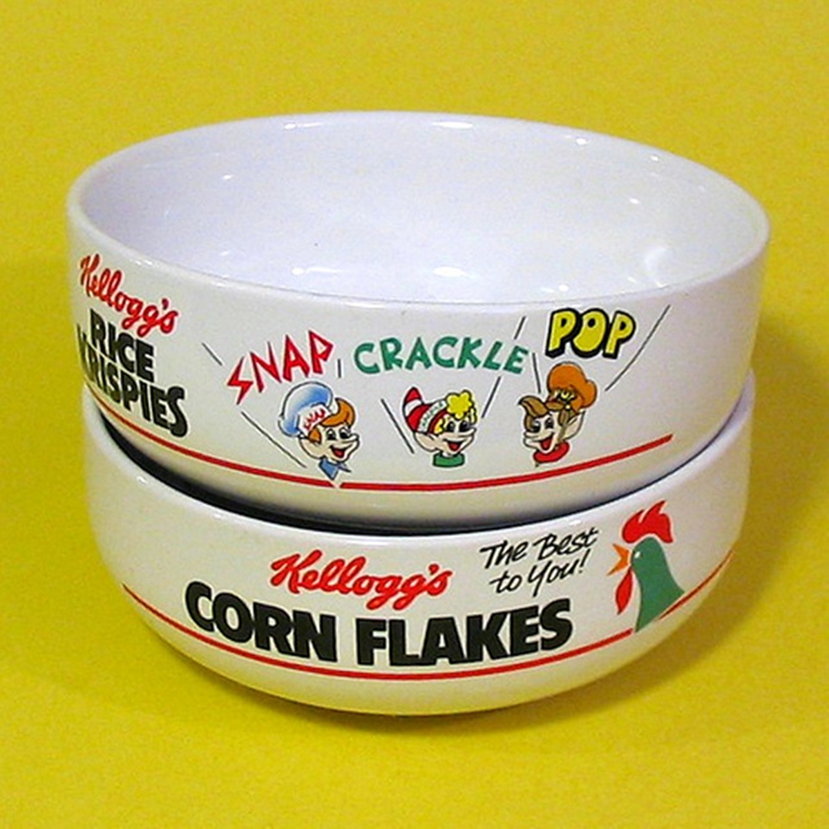 kelloggs cereal bowl - Logo' Znap, Crackle Pop Kellogg's The People to you! Corn Flakes