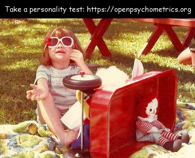 photo caption - Take a personality test