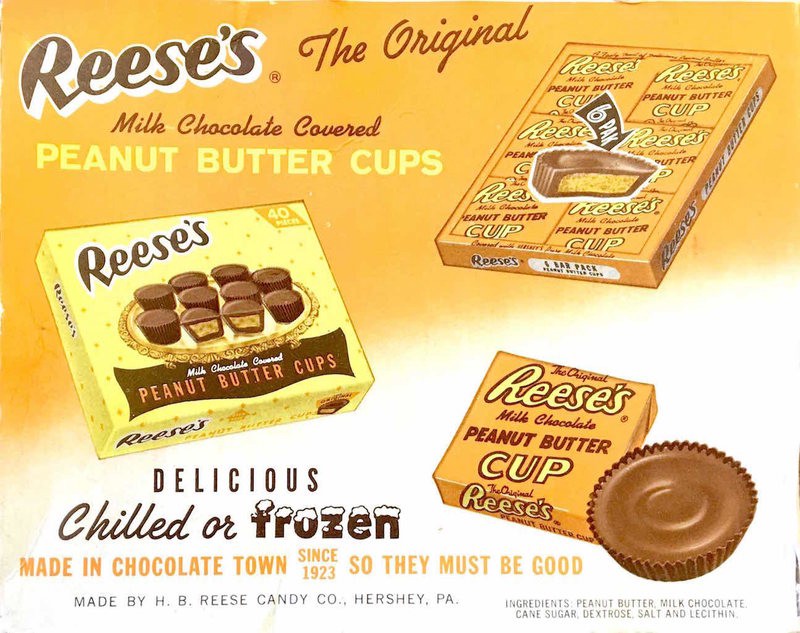 reese's cup invented - Reese's The Original 66 Paganut Butter Reeses Reeres Gu Cup Meer Reares Peanut Butter Milk Chocolate Covered Peanut Butter Cups O Pak Peat Putter Ree. 40 Per Was Peanut Butter Cup de lewe Peanut Butter Cup Reese's Svar Pies Reese's 