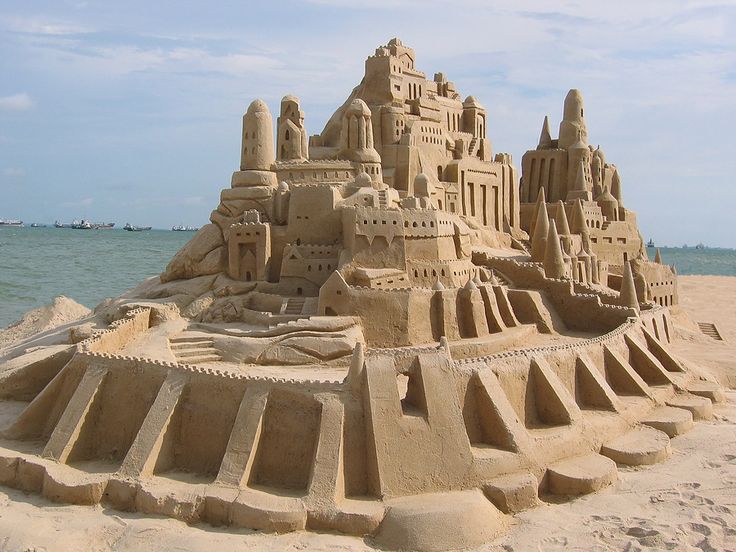 sand castle beach -