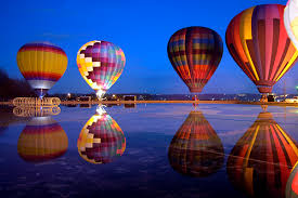 beautiful hot air balloons