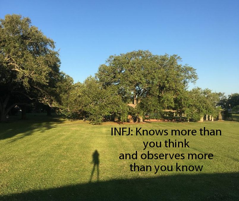 nature - Infj Knows more than you think and observes more than you know