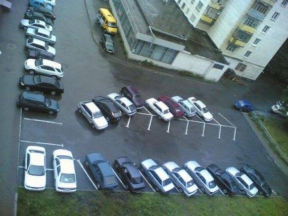 awful parking