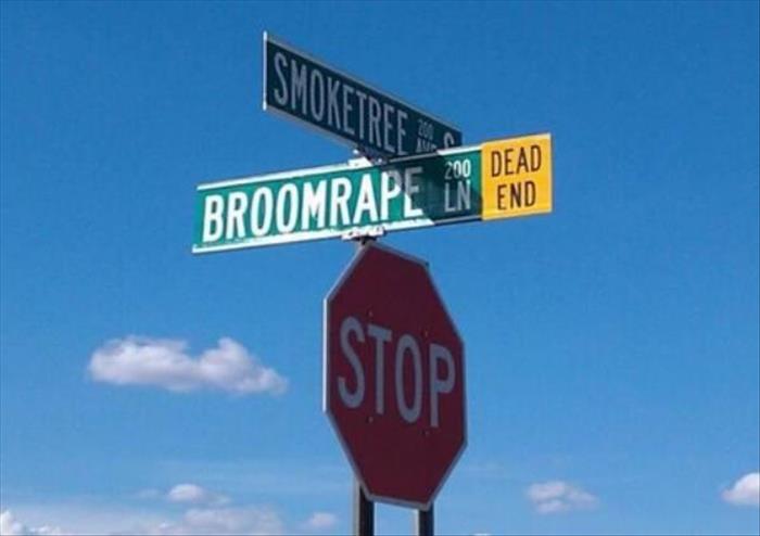 funny street names
