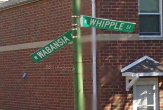chicago street names - Whipple Sy W Wabansia 102016 Congle