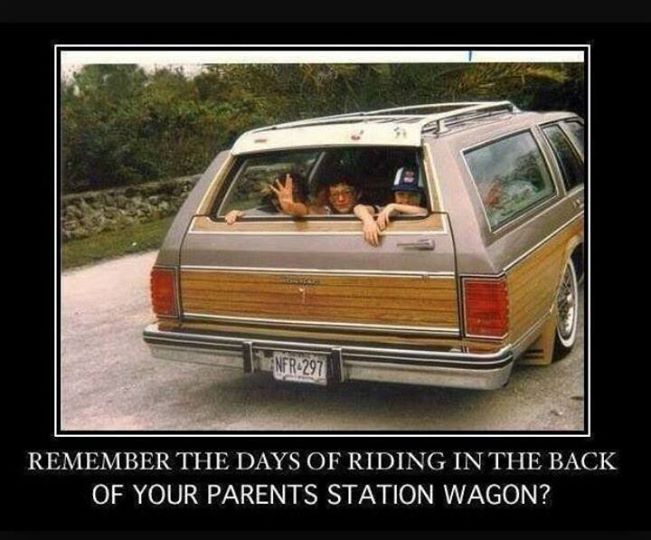 kids in back of station wagon - Nfr297 Remember The Days Of Riding In The Back Of Your Parents Station Wagon?