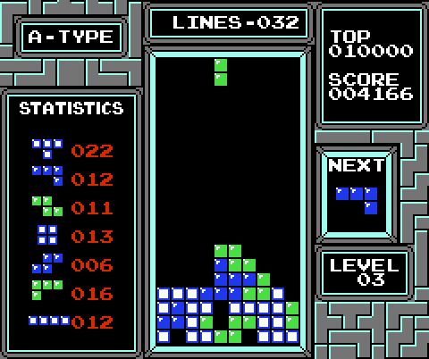 But Tetris, yeah that was one we all got behind