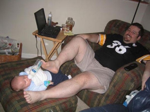 couch potato dad