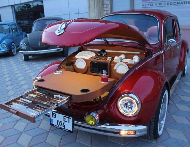 32 VW BEETLES for National VW BEETLE day