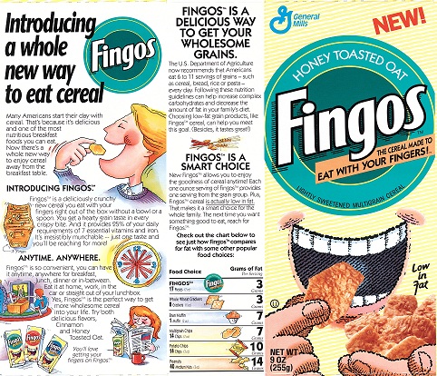 fingos cereal - Honey Toasted Oat New! Introducing a whole new way to eat cereal Fingos Fingos The Cereal Made To Eat With Your Fingers! Lightly Sweetened Wijltigran Cereal Fingos" Is A Delicious Way General Ws To Get Your Wholesome Grains The Us Departme