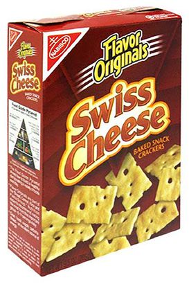 nabisco swiss cheese crackers - Mabisco Swiss cheese 92 Favor Onginals Swiss Cheese Baked Snack Crackers