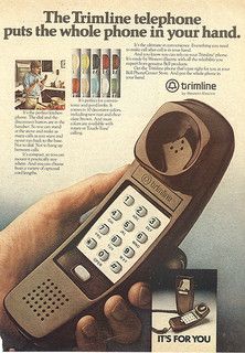 western electric trimline phone - The Trimline telephone puts the whole phone in your hand. trimline 1 0 5 6 It'S For You