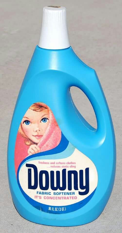 Downy bottles were simpler