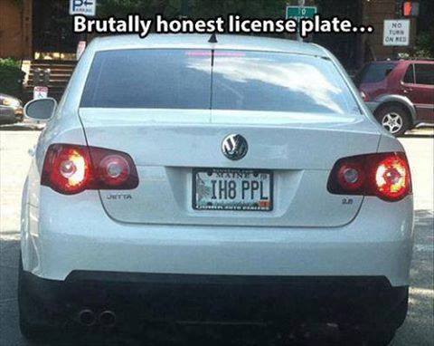 funny mega grumpy cat memes - Brutally honest license plate... No Ten Ones Setntv IH8 Ppl
