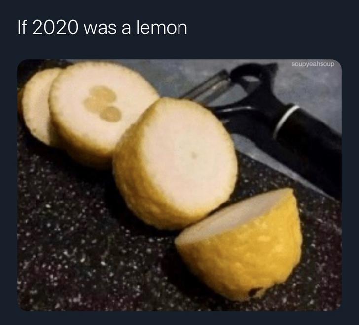 If 2020 was a lemon soupyeahsoup