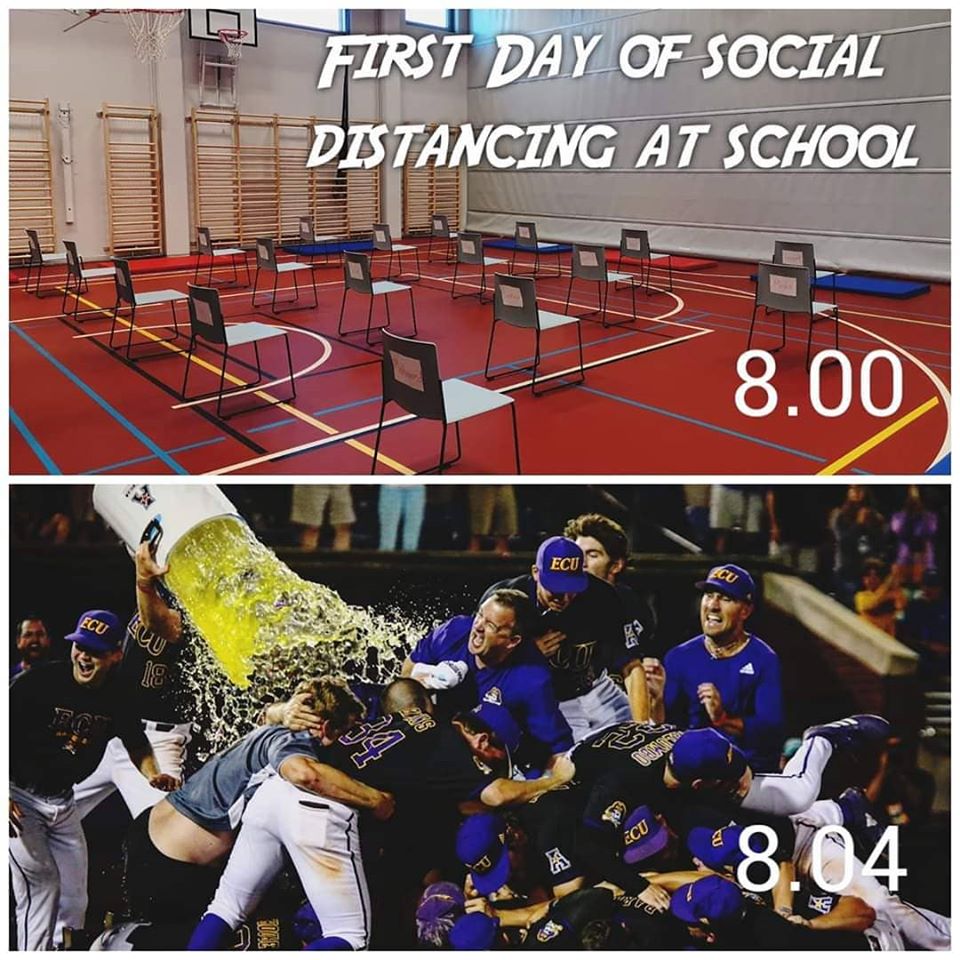 sport venue - First Day Of Social Distancing At School 8.00 Ecu Acu Ecu be Ecu 8.04 Mrsue