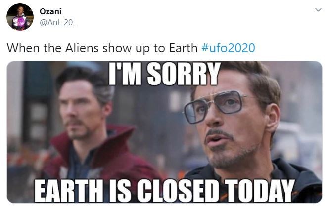 earth is closed today coronavirus meme - Ozani When the Aliens show up to Earth I'M Sorry Earth Is Closed Today