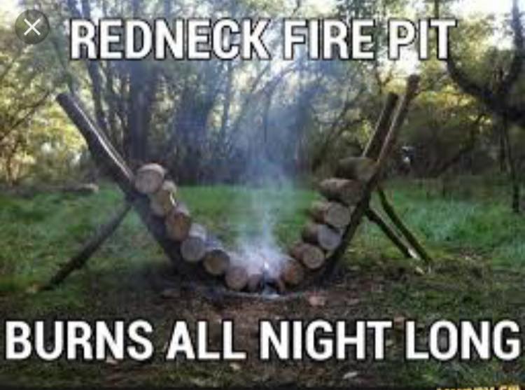 self feeding campfire - Redneck Fire Pit Burns All Night Long