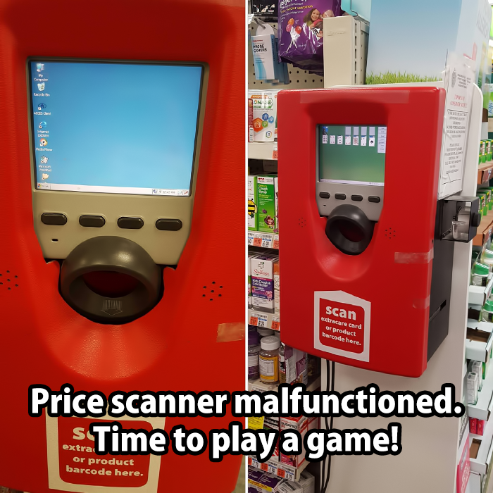 electronics - D scan recher ordet Price scanner malfunctioned. STime to play a game! extrai or product barcode here.
