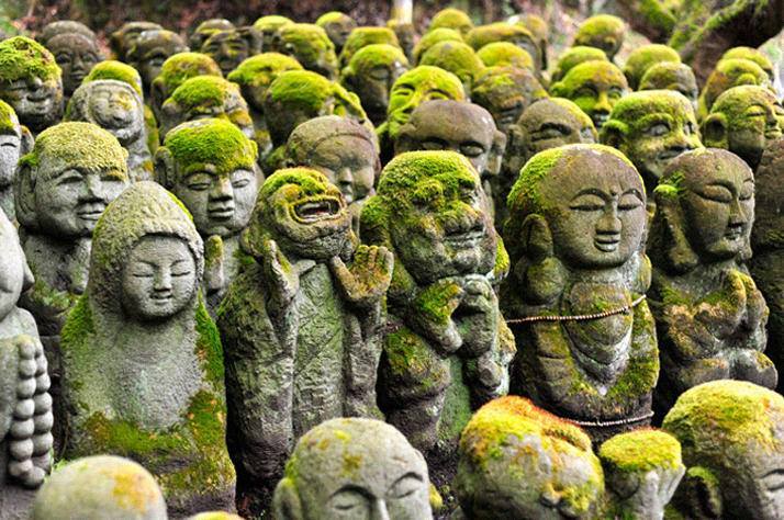 kyoto buddhist temple statues
